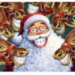 Comic Santa Clause-k40