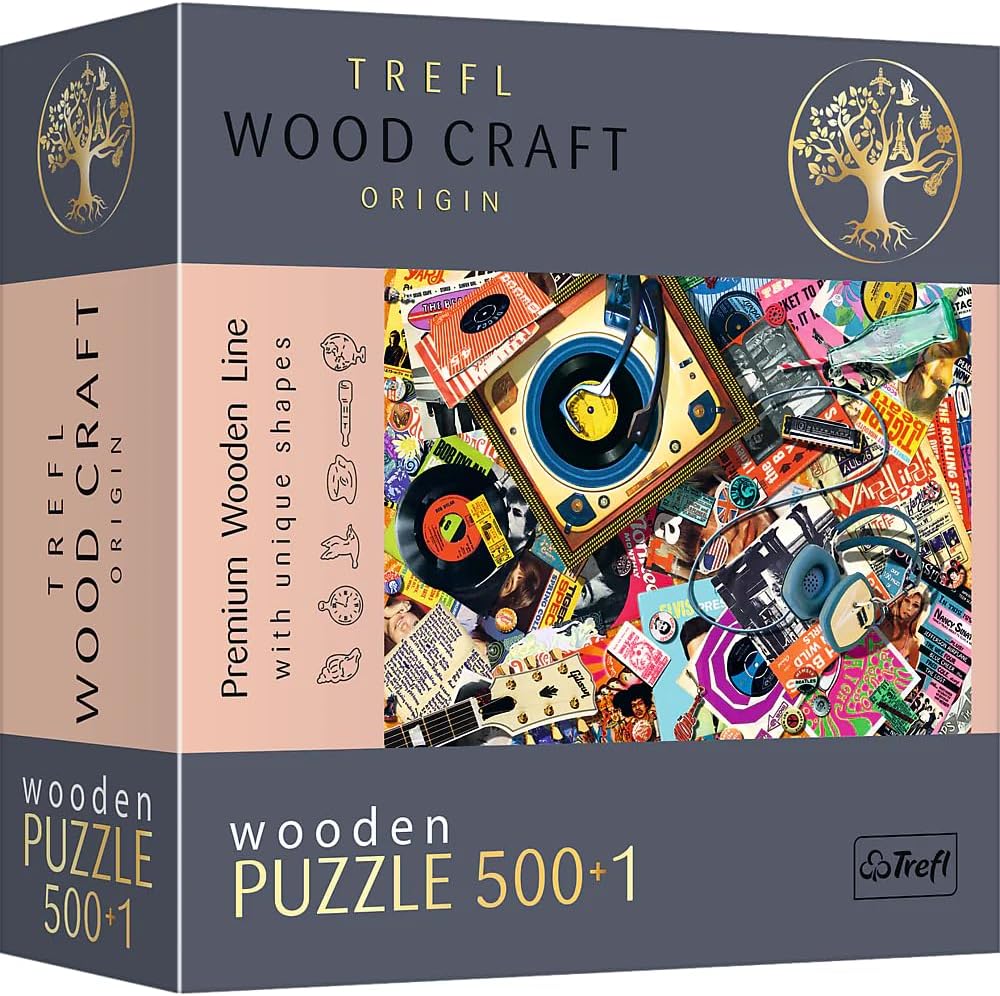 In the World of Music. Wooden Puzzle 1 In the World of Music. Wooden Puzzle - Image 1