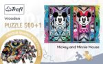 Mickey and Minnie Mouse - Special Edition. Wooden Puzzle - Image 5