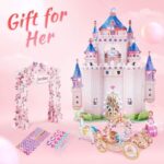 Princess Secret Garden 92 PCS + 3D Princess Castle Crystal Gem Stickers 2 in 1 - Image 4