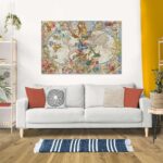 Flora Fauna World Map - Image 4