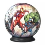 3D Puzzle Ball Marvel Avengers – finished puzzle image