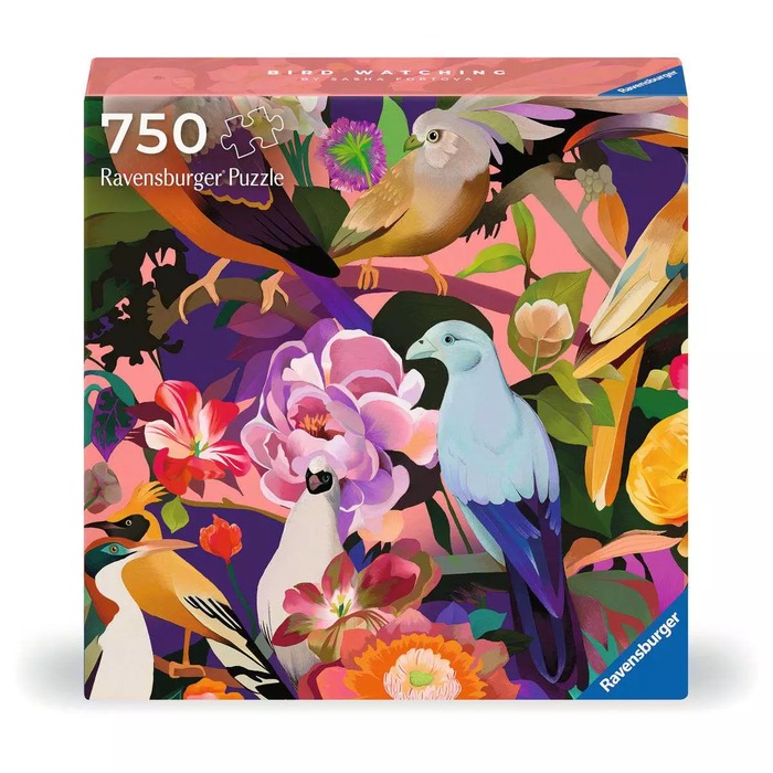 Art & Soul Bird Watching – 750 Pieces – Ravensburger puzzle box