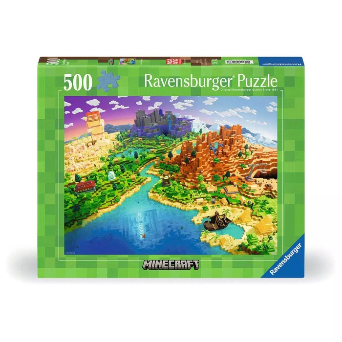 World of Minecraft – 500 Pieces – Ravensburger puzzle box